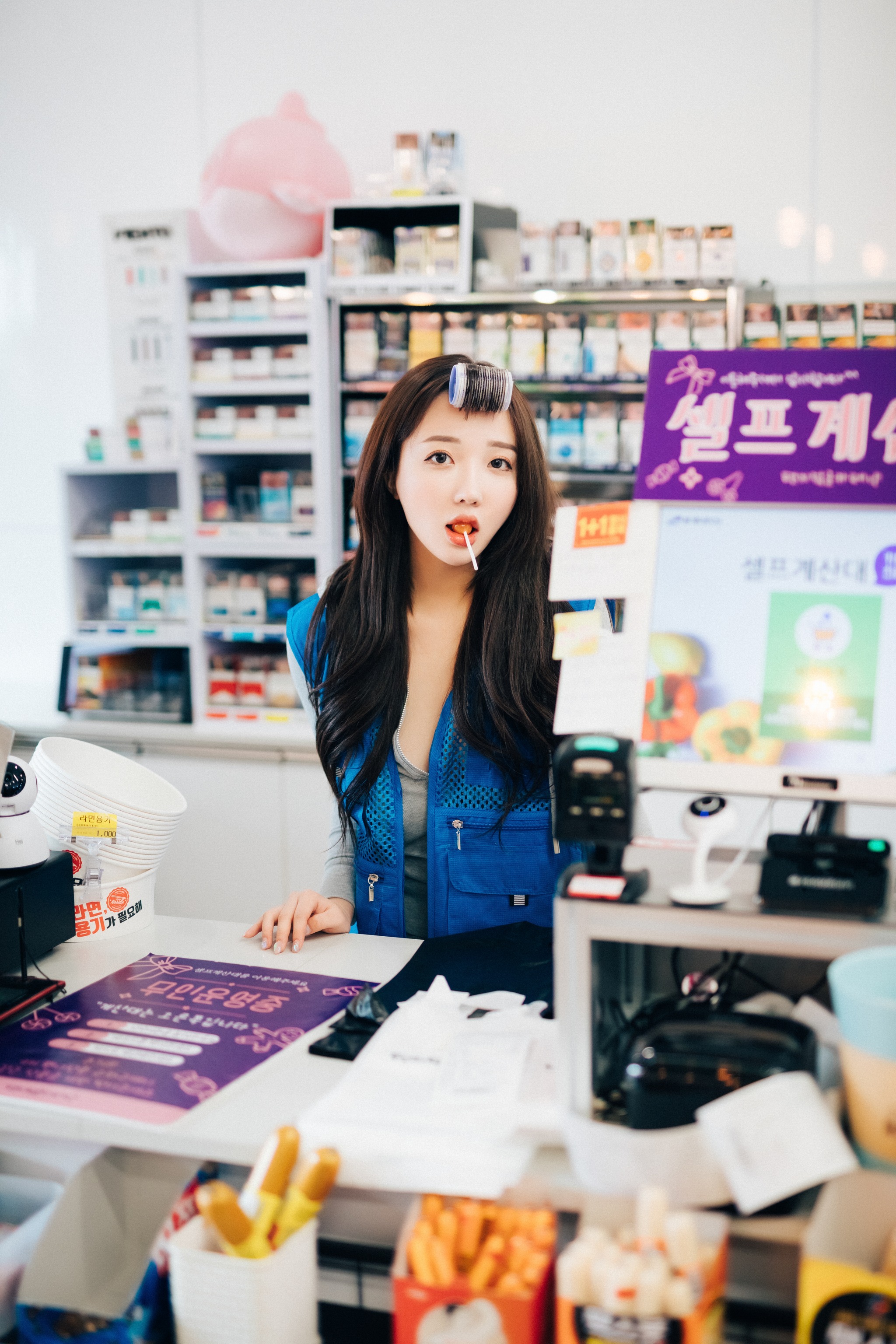 图片[1]-【038】孫樂樂 Loozy cs part-timer [83P]-XikXak